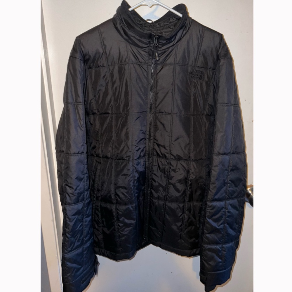 The North Face Mens Jacket. Used once. Black